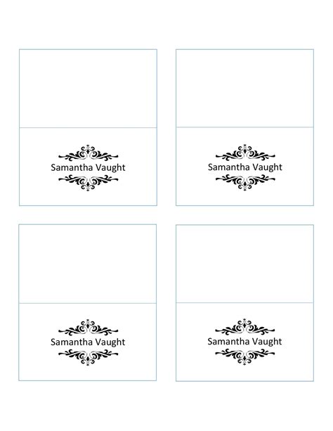 100+ Free Printable Place Card Templates .